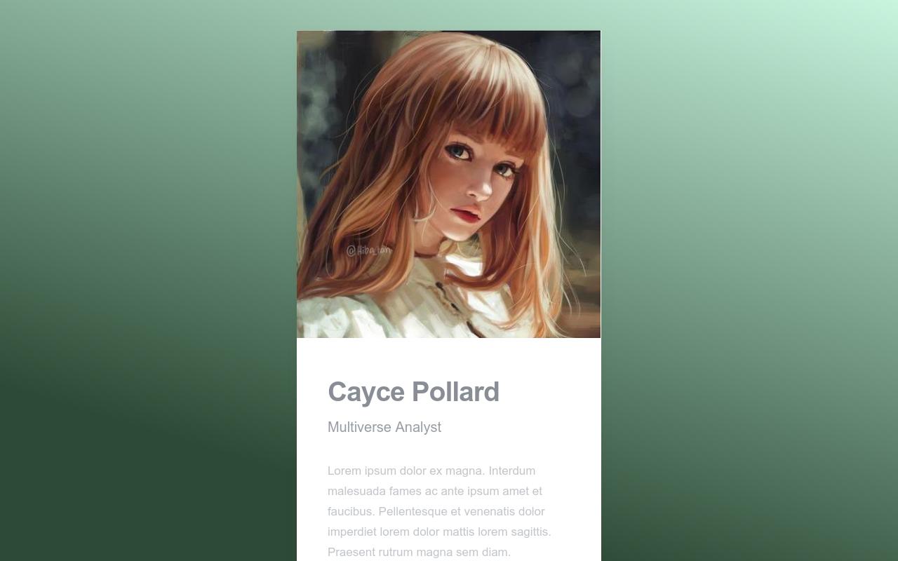 Carrd profile picture for @calico